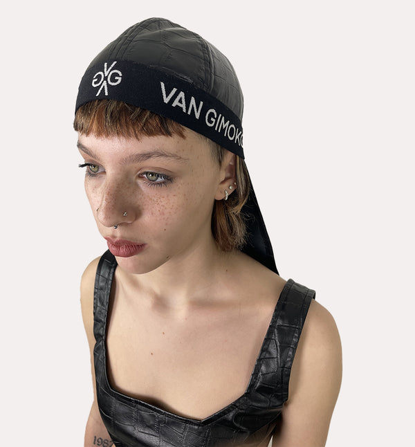 Croco vegan black durag