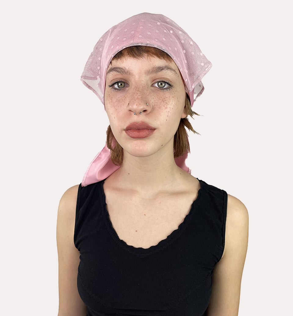 Sexy dots durag pink