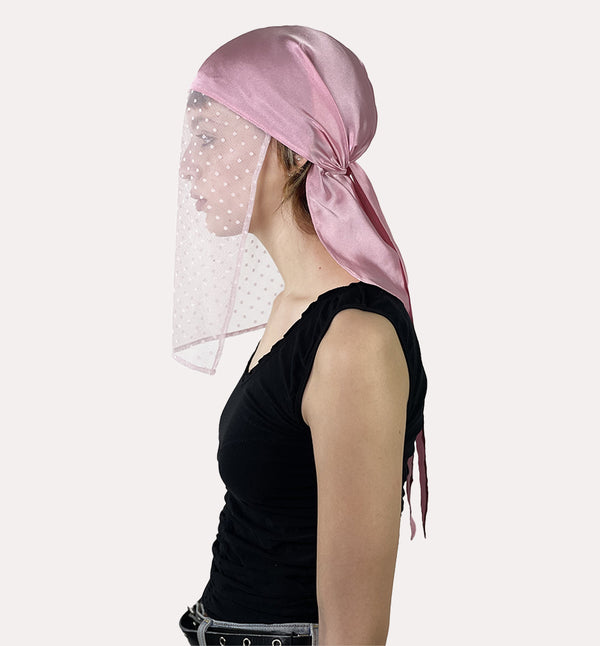 Sexy dots durag pink