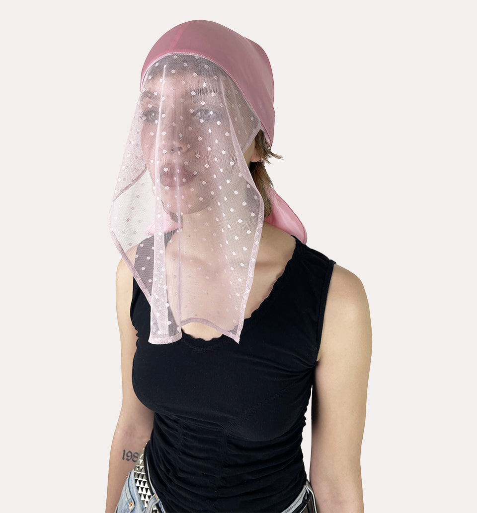 Sexy dots durag pink